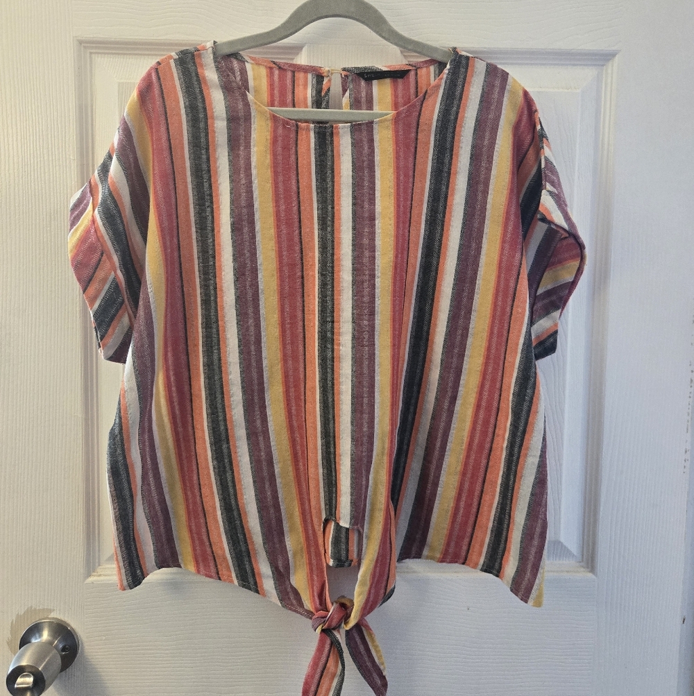Women's Tie-Front Top